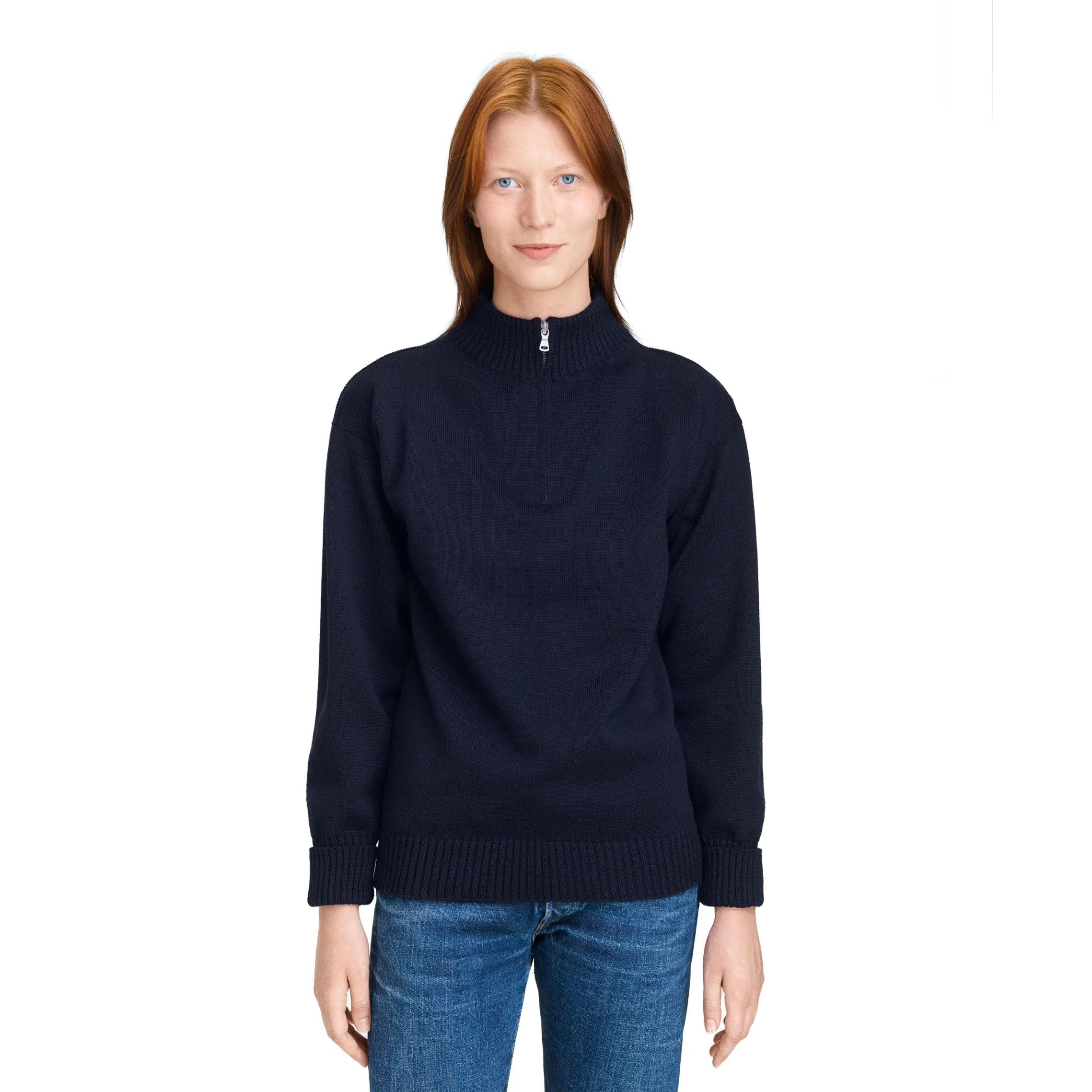 Seaman Half-Zip Dark Indigo sold by Andersen-Andersen product image thumbnail 3