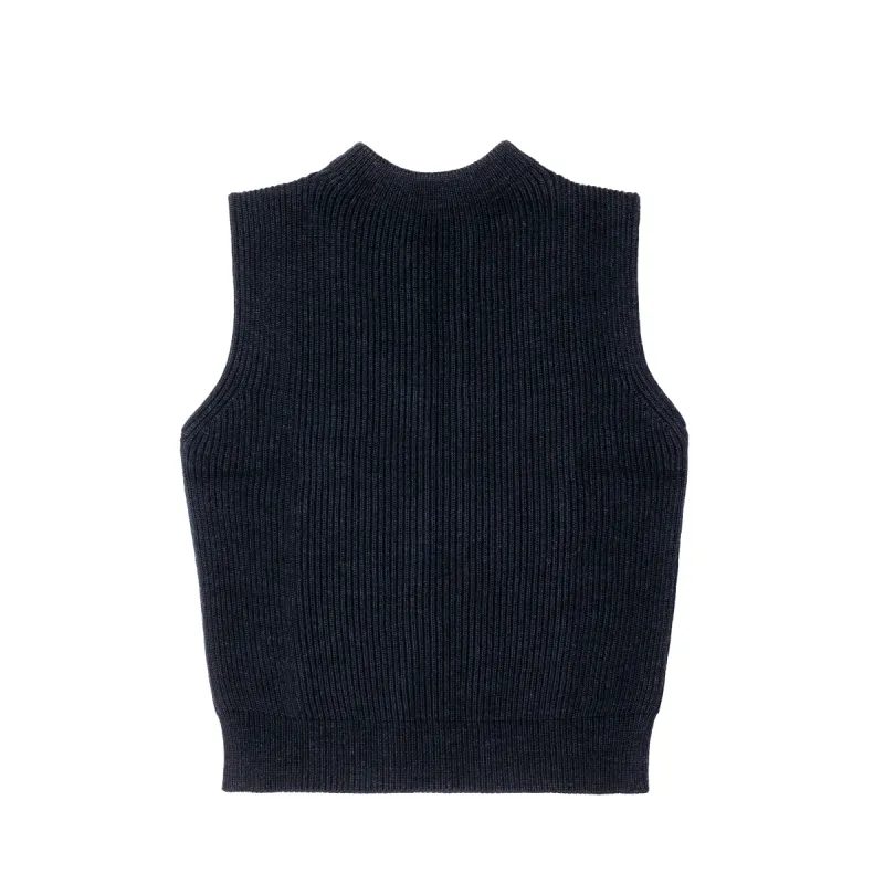 Navy Vest Dark Indigo sold by Andersen-Andersen