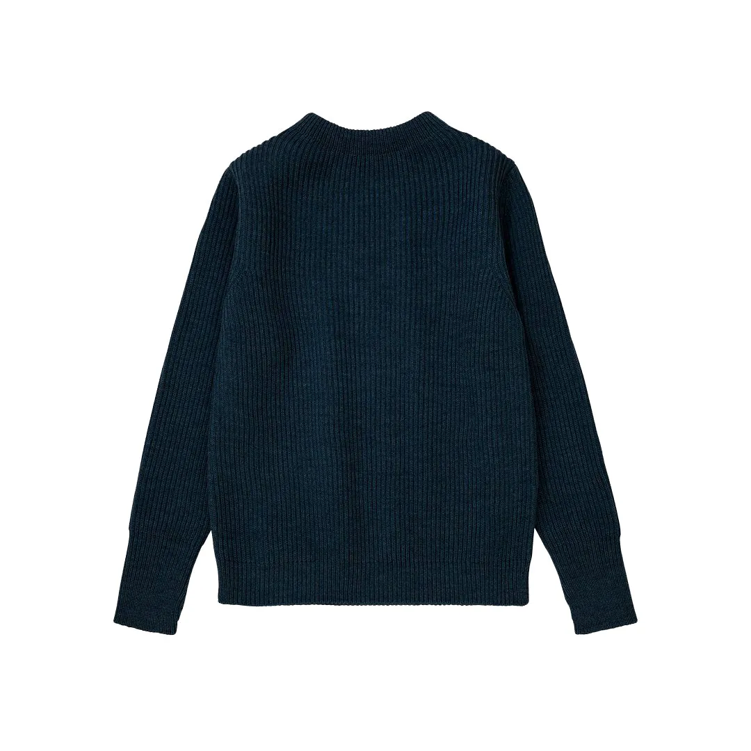 Navy Crewneck Dark Indigo sold by Andersen-Andersen