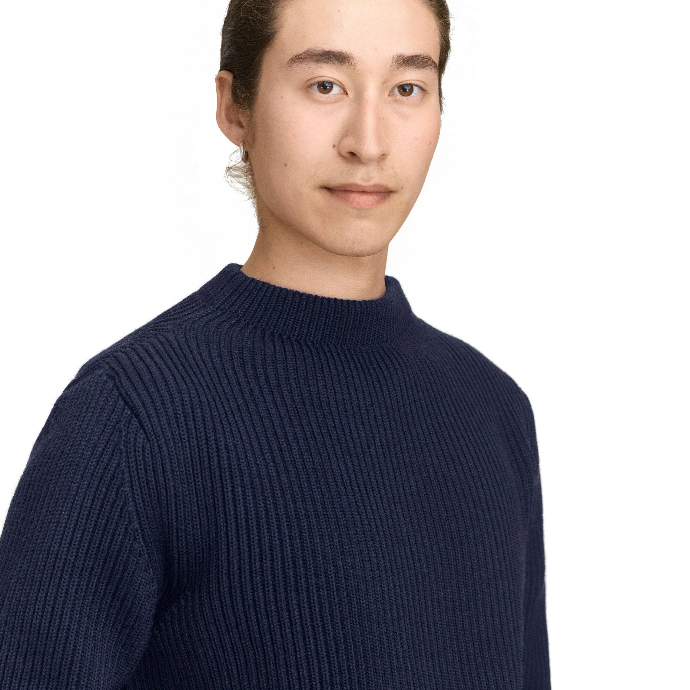 Navy Crewneck Dark Indigo sold by Andersen-Andersen product image thumbnail 4
