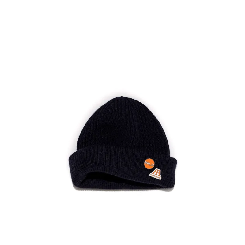 Beanie Medium Double Fold Navy Blue sold by Andersen-Andersen