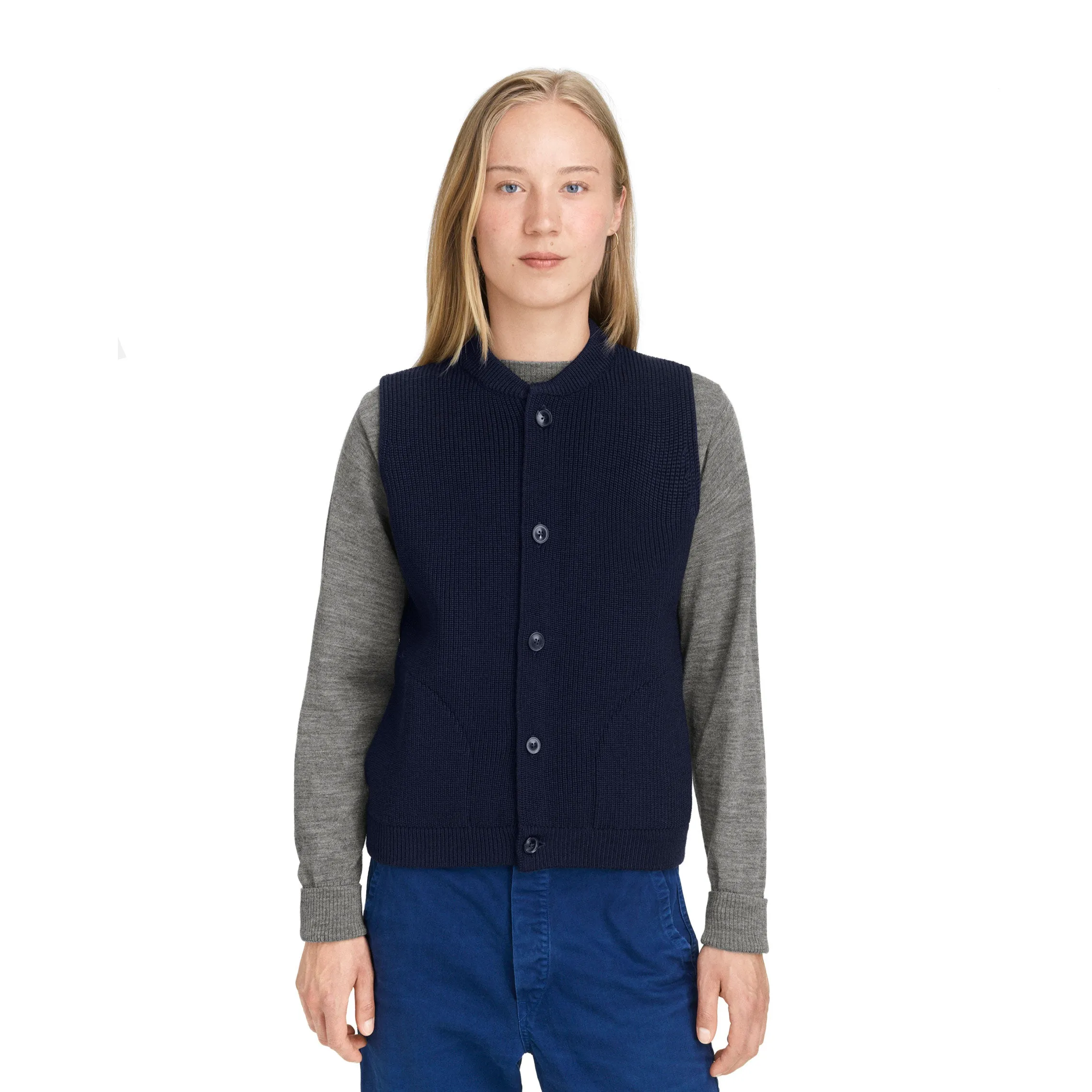 Skipper Vest Light Indigo sold by Andersen-Andersen product image thumbnail 3