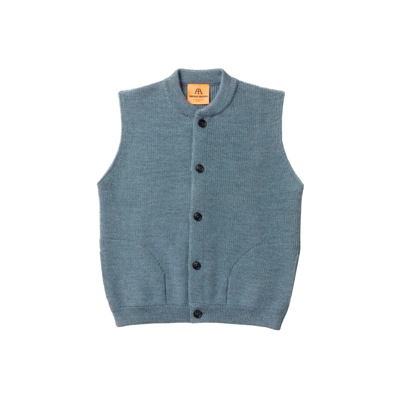 Skipper Vest Light Indigo sold by Andersen-Andersen