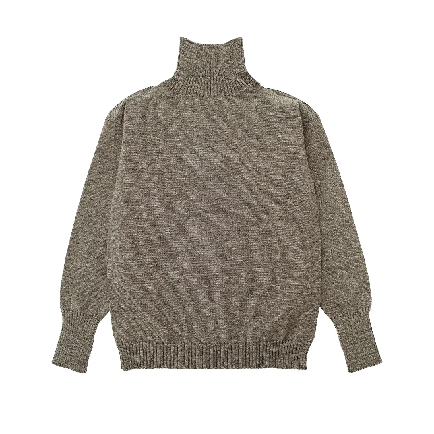 Seaman Turtleneck Natural Taupe sold by Andersen-Andersen