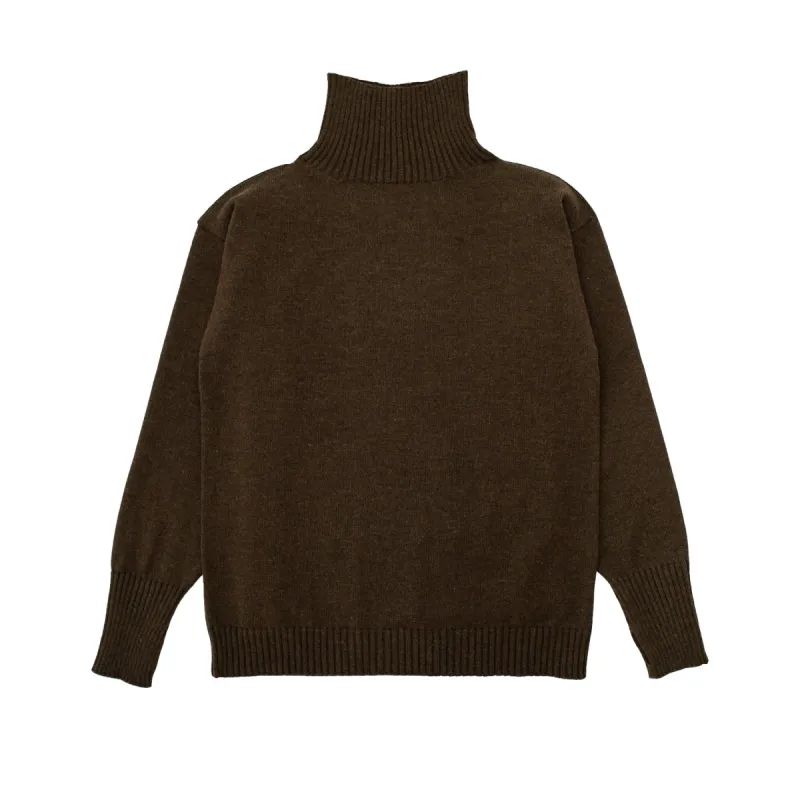 Seaman Turtleneck Natural Brown sold by Andersen-Andersen