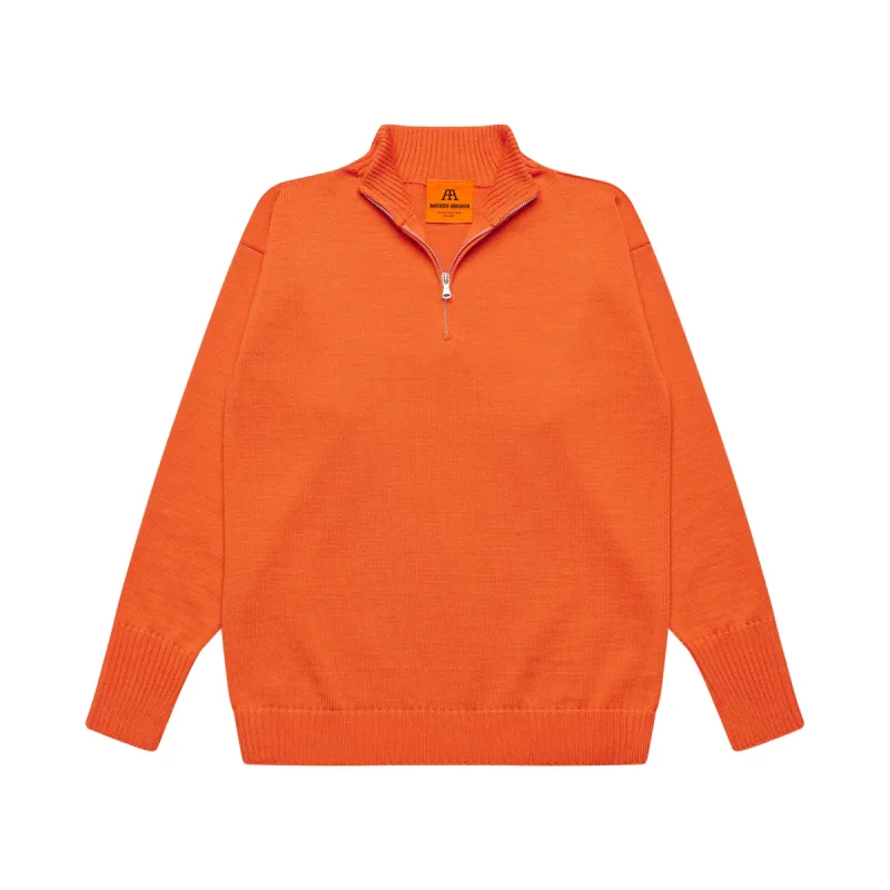Seaman Half-Zip Orange sold by Andersen-Andersen