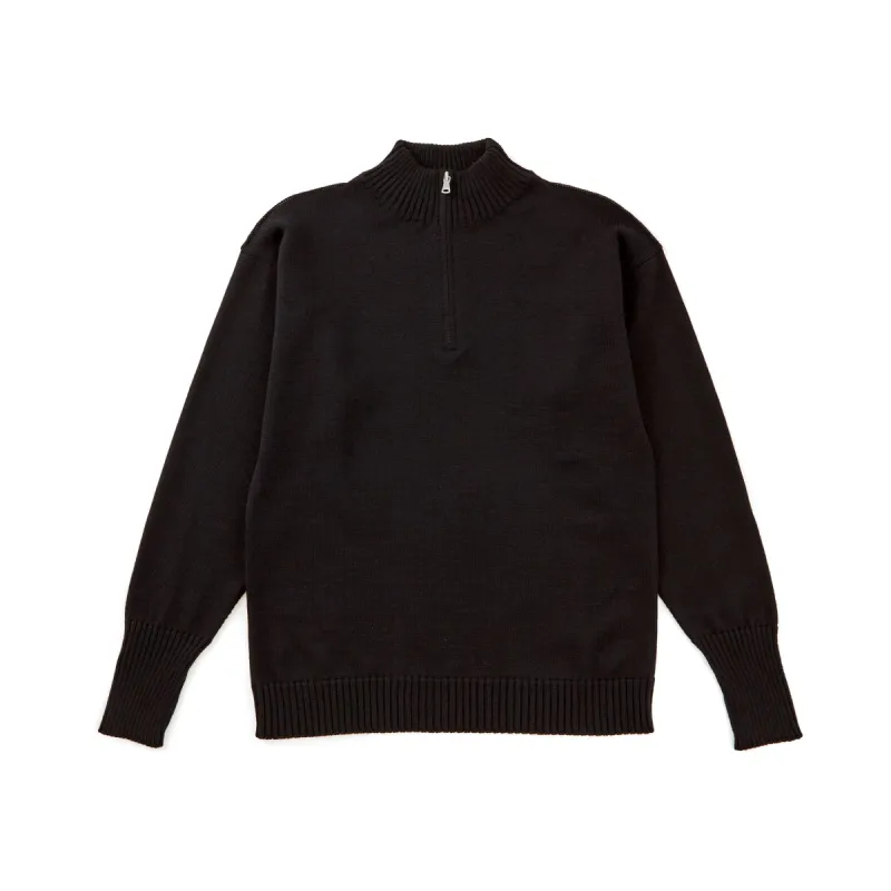 Seaman Half-Zip Black sold by Andersen-Andersen