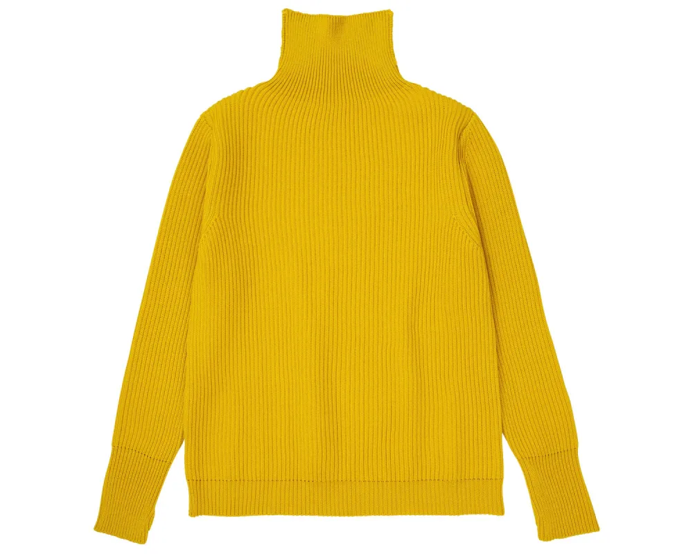 Navy Turtleneck Yellow sold by Andersen-Andersen