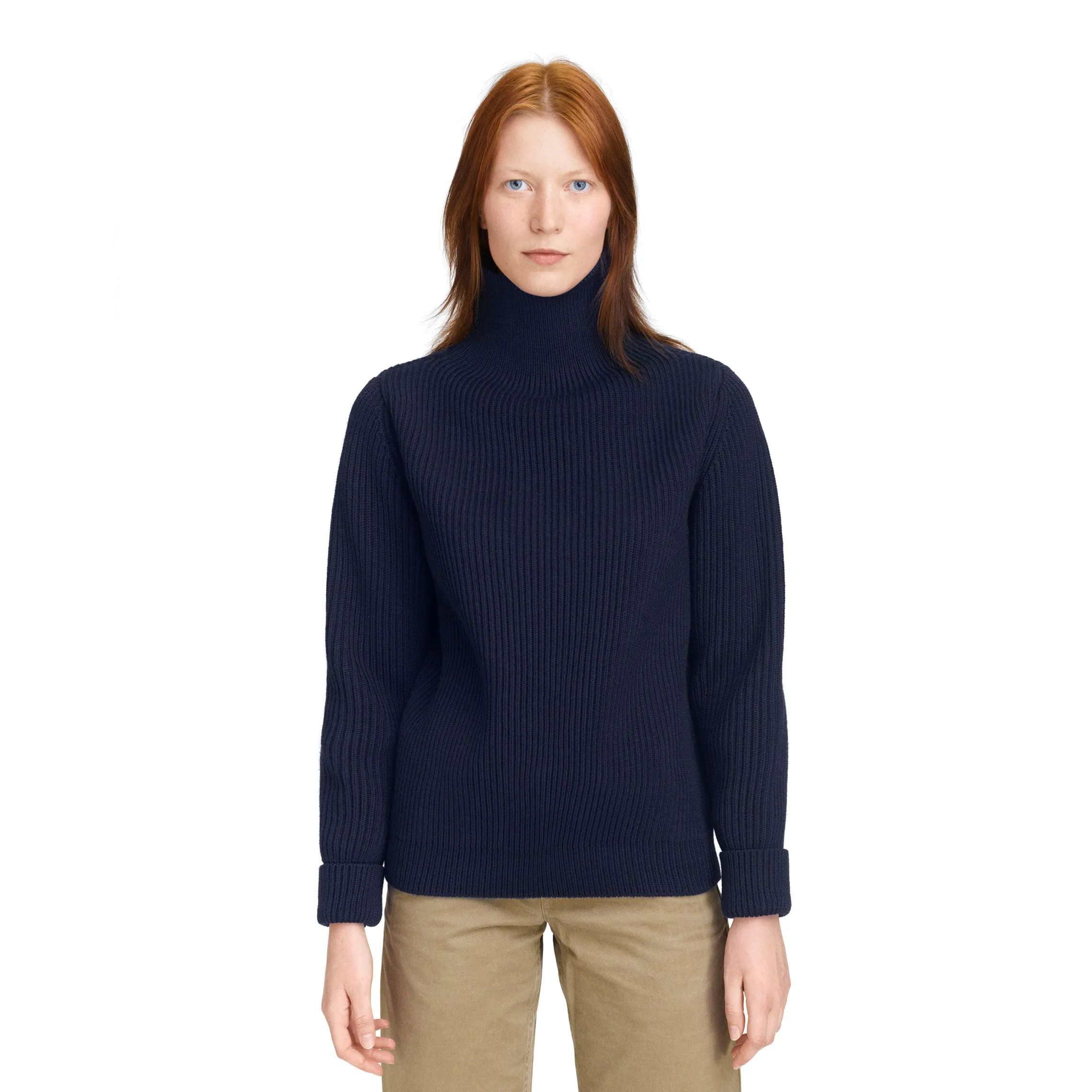 Navy Turtleneck Off-White sold by Andersen-Andersen product image thumbnail 3