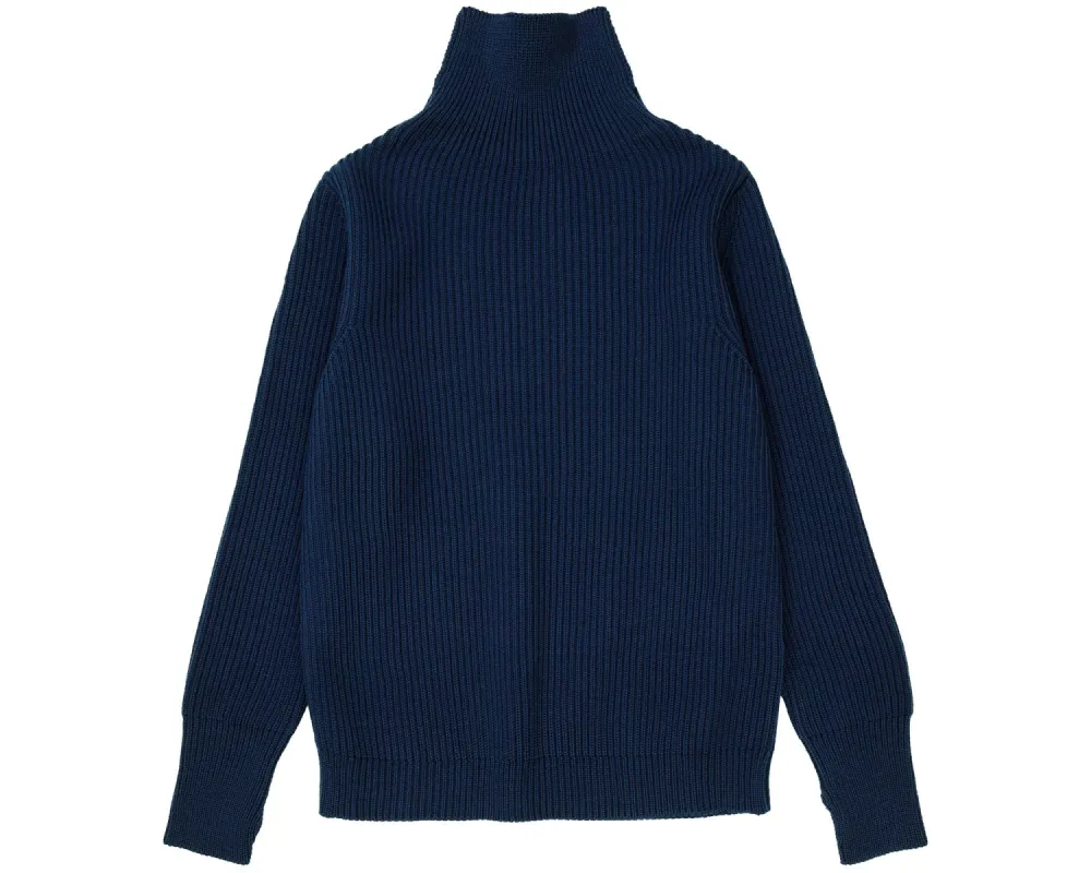 Navy Turtleneck Royal Blue sold by Andersen-Andersen