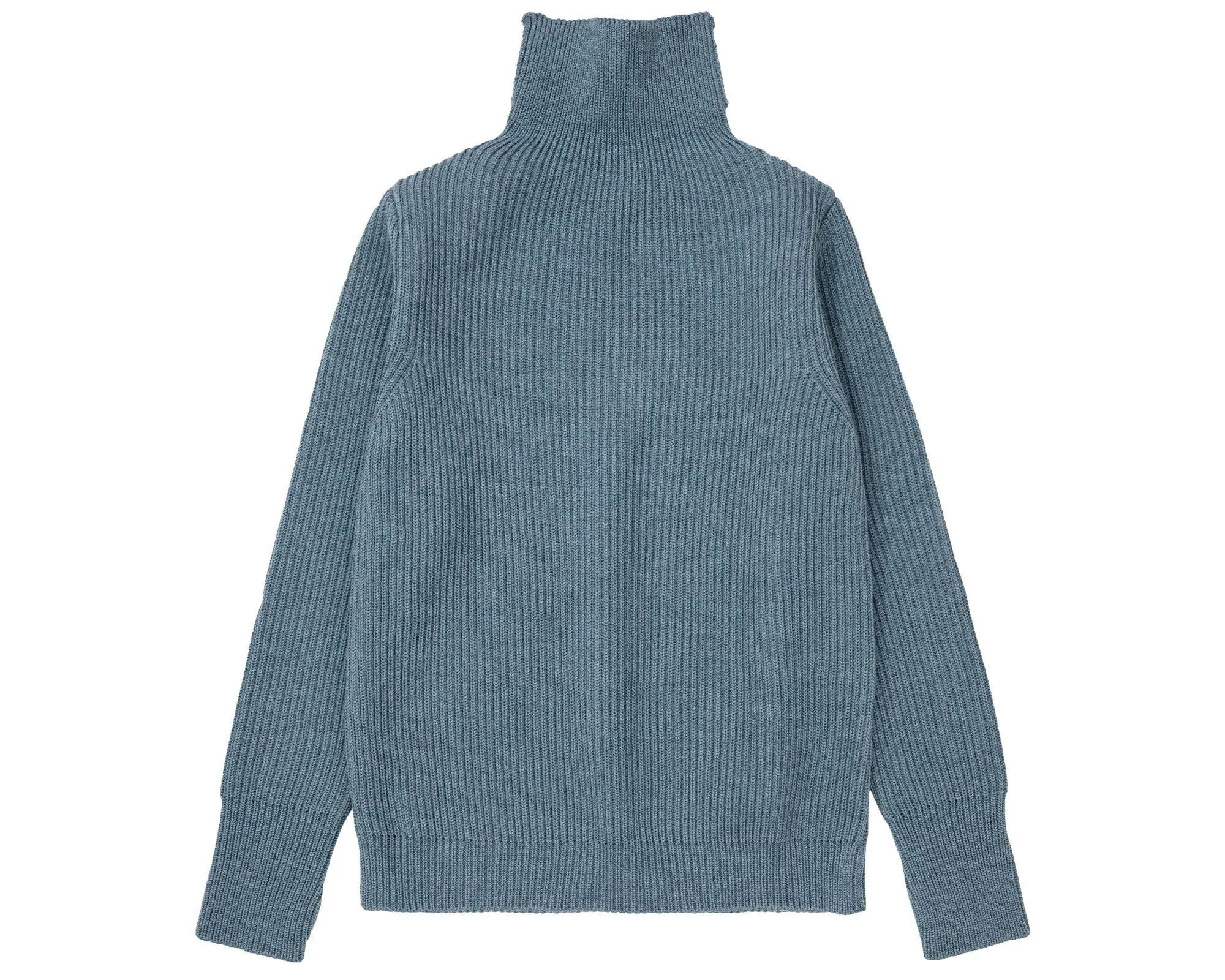 Navy Turtleneck Light Indigo sold by Andersen-Andersen