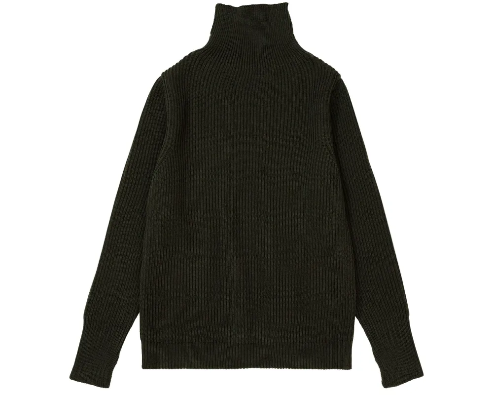 Navy Turtleneck Hunting Green sold by Andersen-Andersen