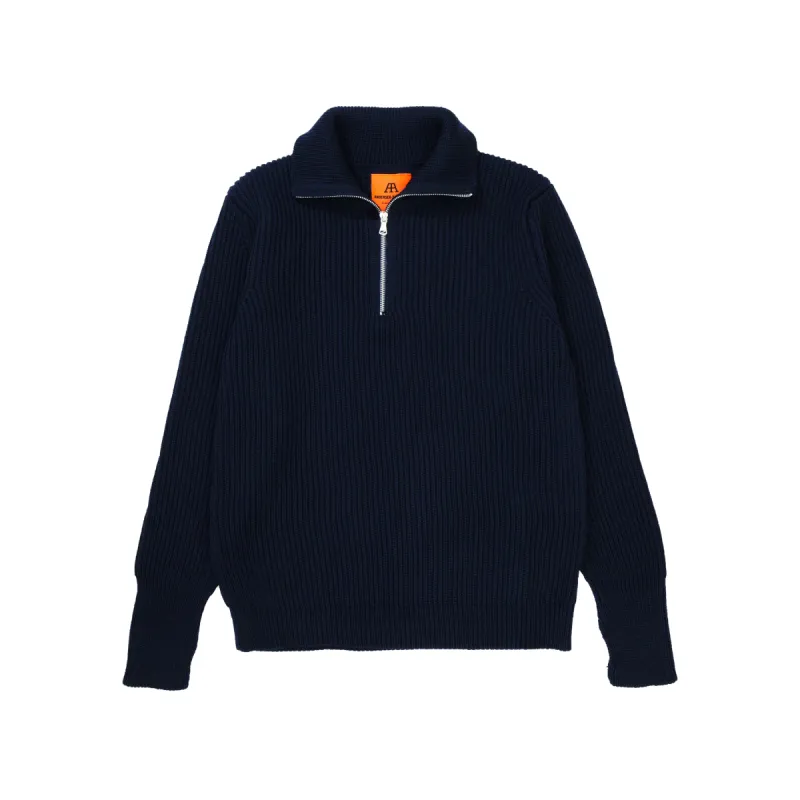 Navy Half-Zip Navy Blue sold by Andersen-Andersen