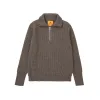 Navy Half-Zip Natural Taupe sold by Andersen-Andersen