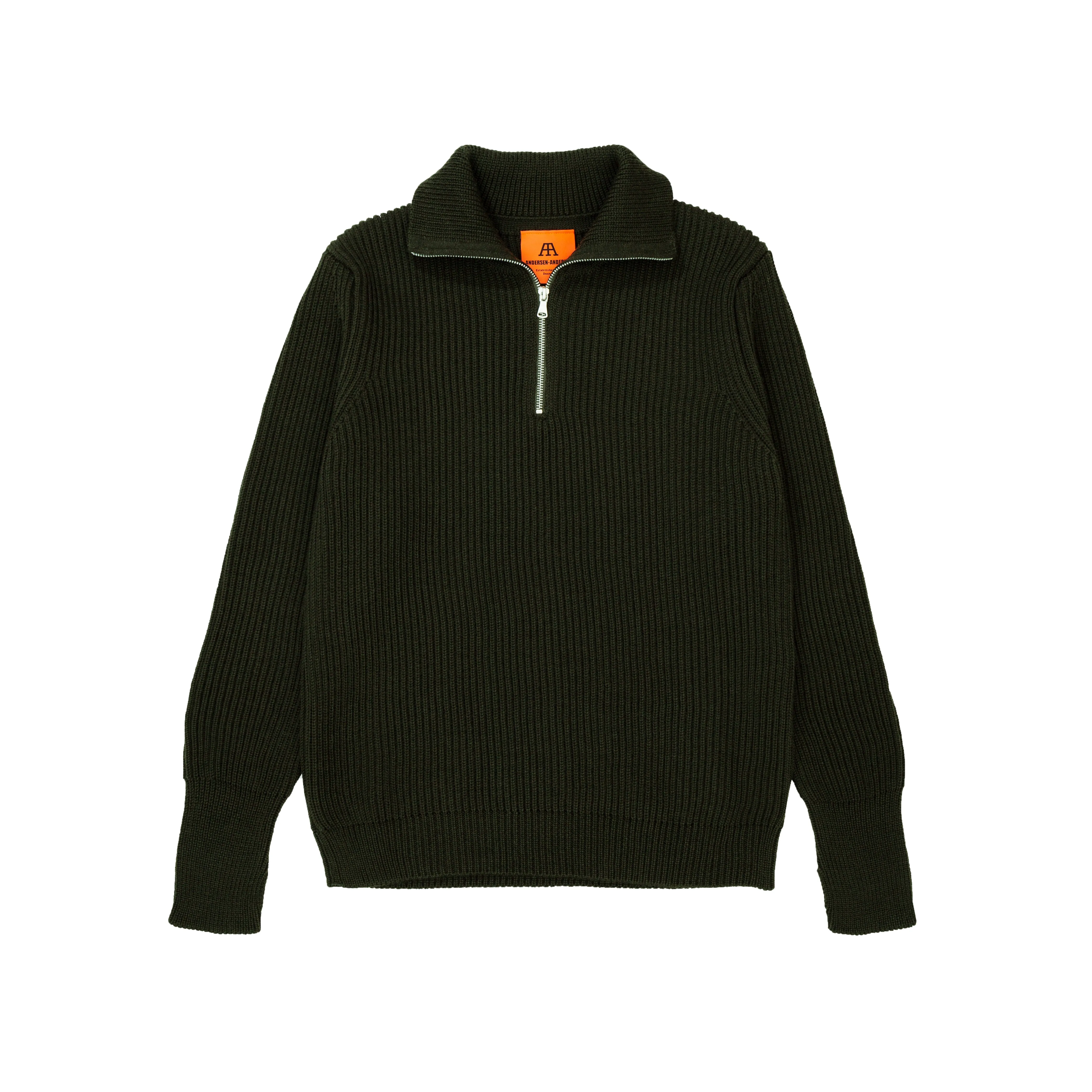 Navy Half-Zip Hunting Green sold by Andersen-Andersen
