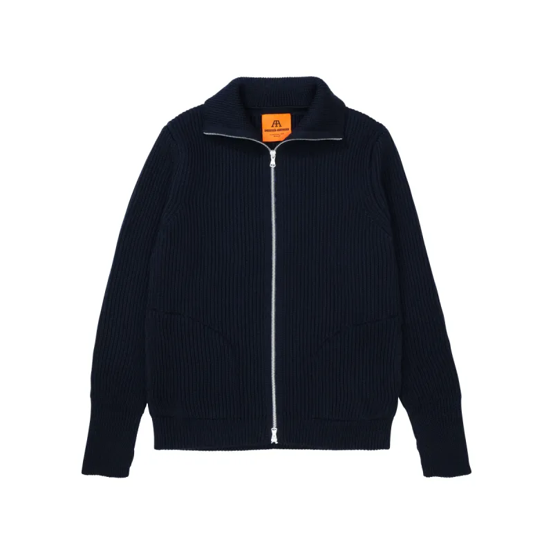 Navy Full-Zip Pockets Navy Blue sold by Andersen-Andersen