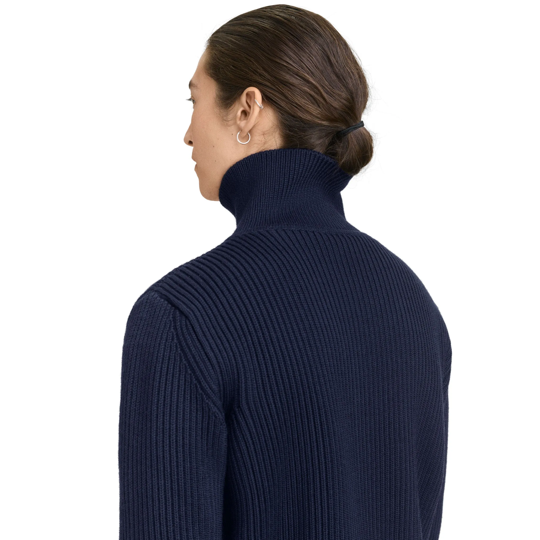 Navy Full-Zip Light Indigo sold by Andersen-Andersen product image thumbnail 4