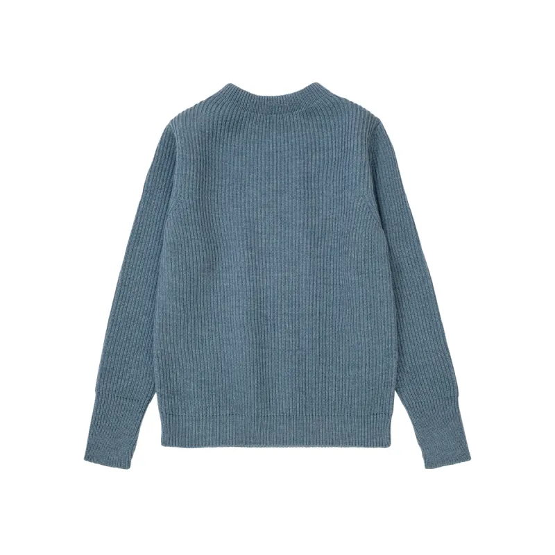 Navy Crewneck Light Indigo sold by Andersen-Andersen