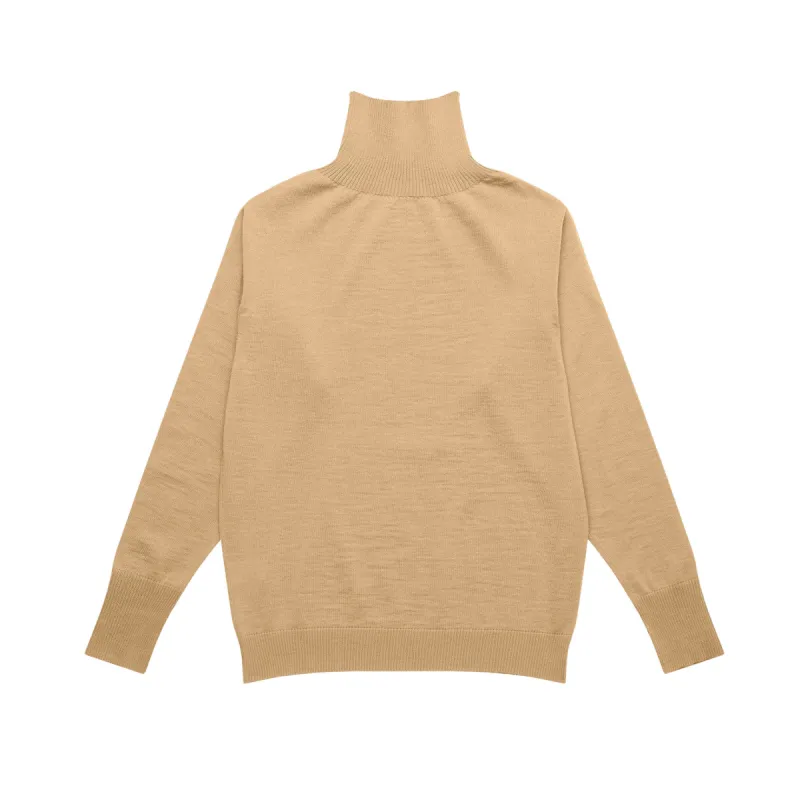 Marine Turtleneck Camel sold by Andersen-Andersen
