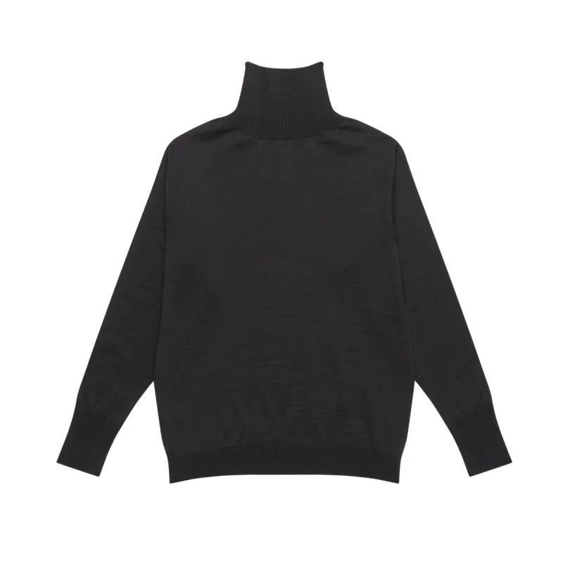 Marine Turtleneck Black sold by Andersen-Andersen