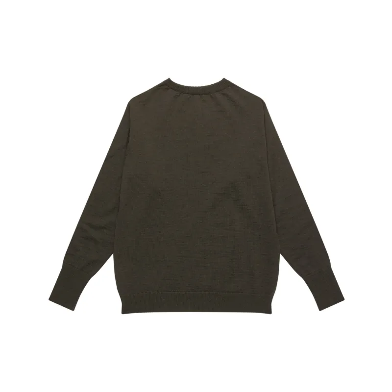 Marine Crewneck Hunting Green sold by Andersen-Andersen