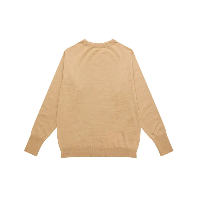 Marine Crewneck Camel sold by Andersen-Andersen