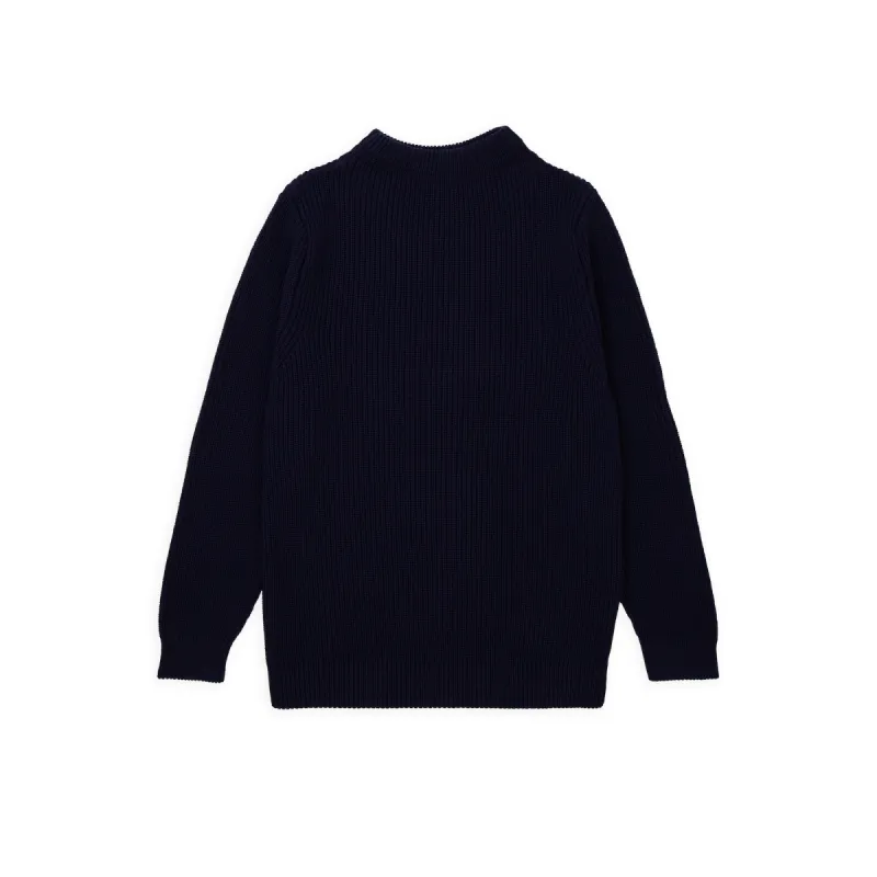 Cotton Crewneck Royal Blue sold by Andersen-Andersen