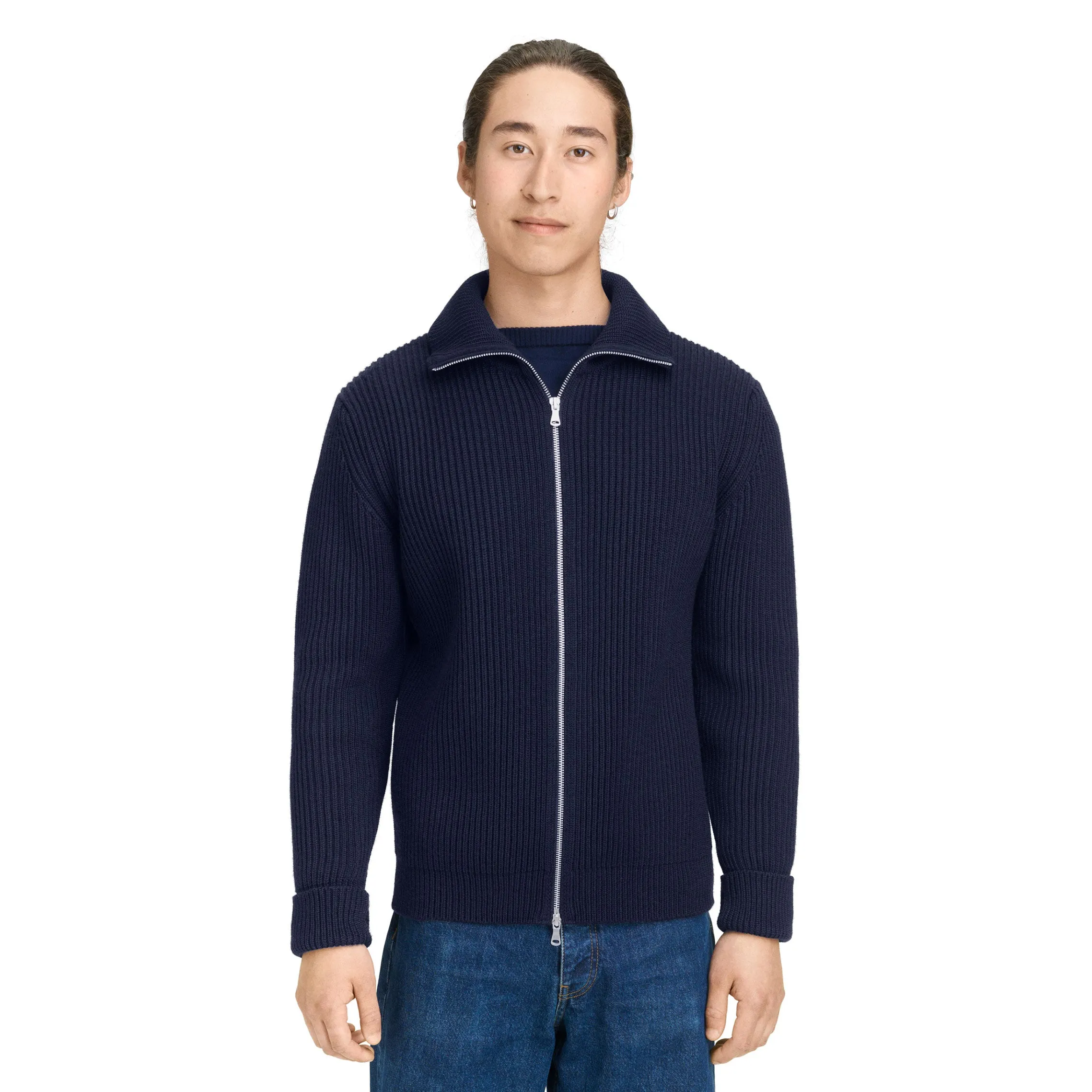 Navy Full-Zip Orange sold by Andersen-Andersen product image thumbnail 3