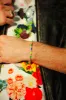 Poncho Bracelet (Silver 925/Navy/Yellow/Green) sold by MAPLE