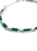 Poncho Bracelet (Silver 925/Green) sold by MAPLE