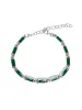 Poncho Bracelet (Silver 925/Green) sold by MAPLE