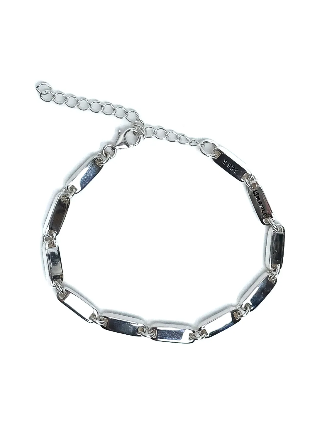 Poncho Bracelet (Silver 925/Green) sold by MAPLE product image thumbnail 3