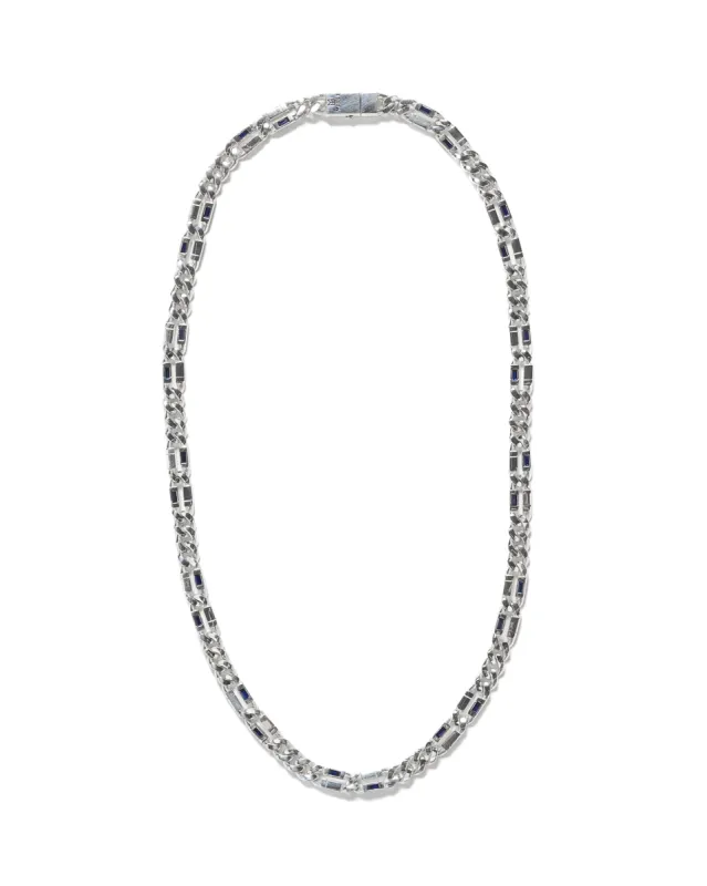 Paradiso Chain (Silver 925/Blue Sapphire) sold by MAPLE