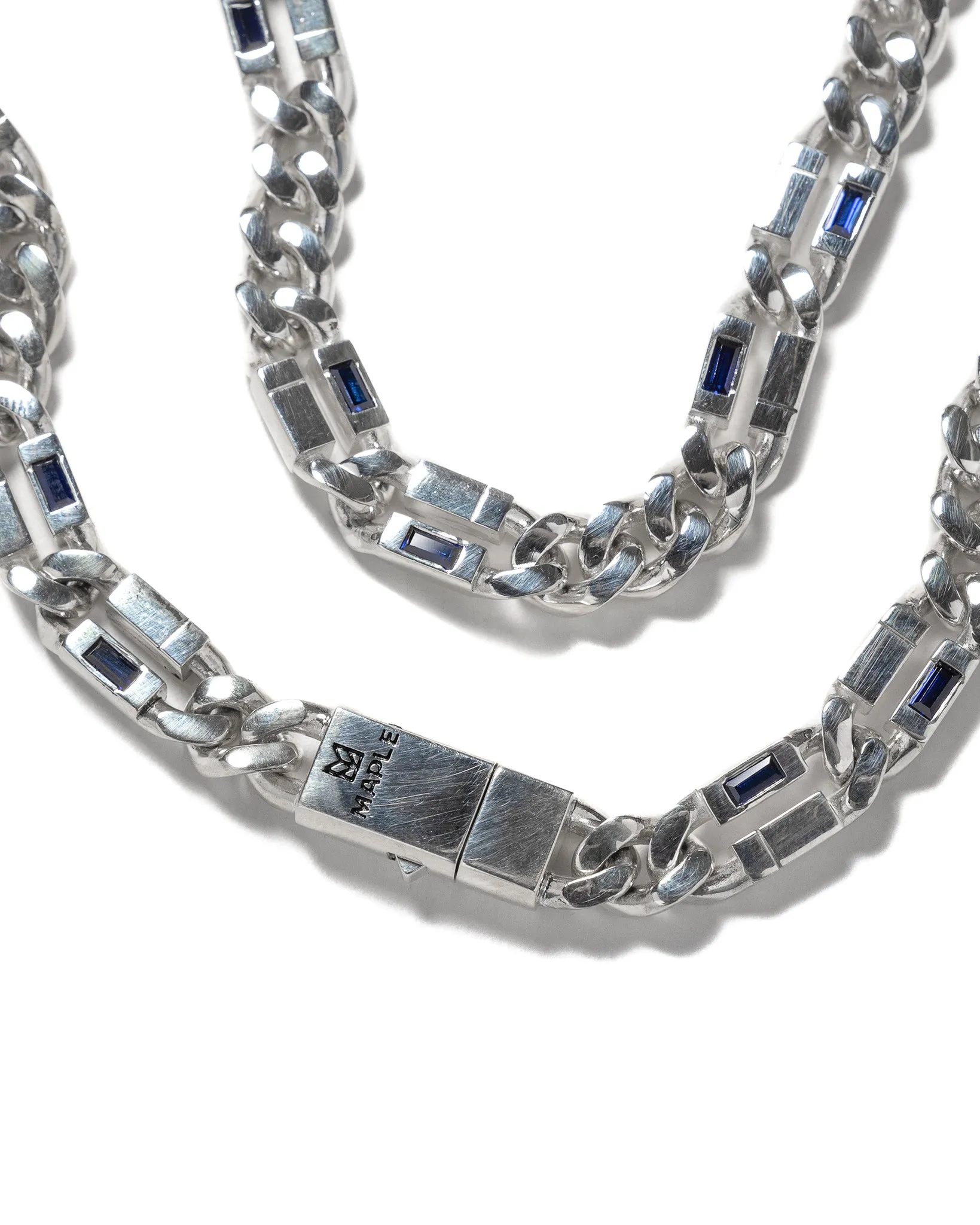 Paradiso Chain (Silver 925/Blue Sapphire) sold by MAPLE product image thumbnail 2
