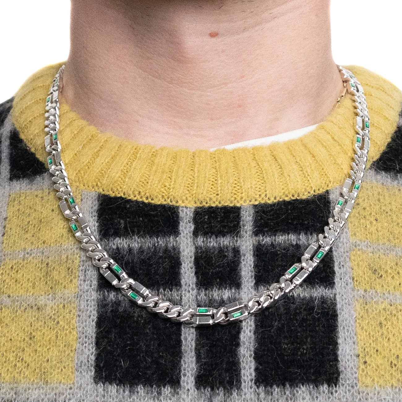 Paradiso Chain (Silver 925/Blue Sapphire) sold by MAPLE product image thumbnail 4