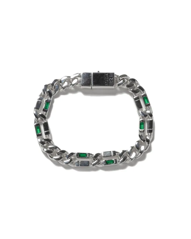 Paradiso Bracelet (Silver 925/Emerald) sold by MAPLE