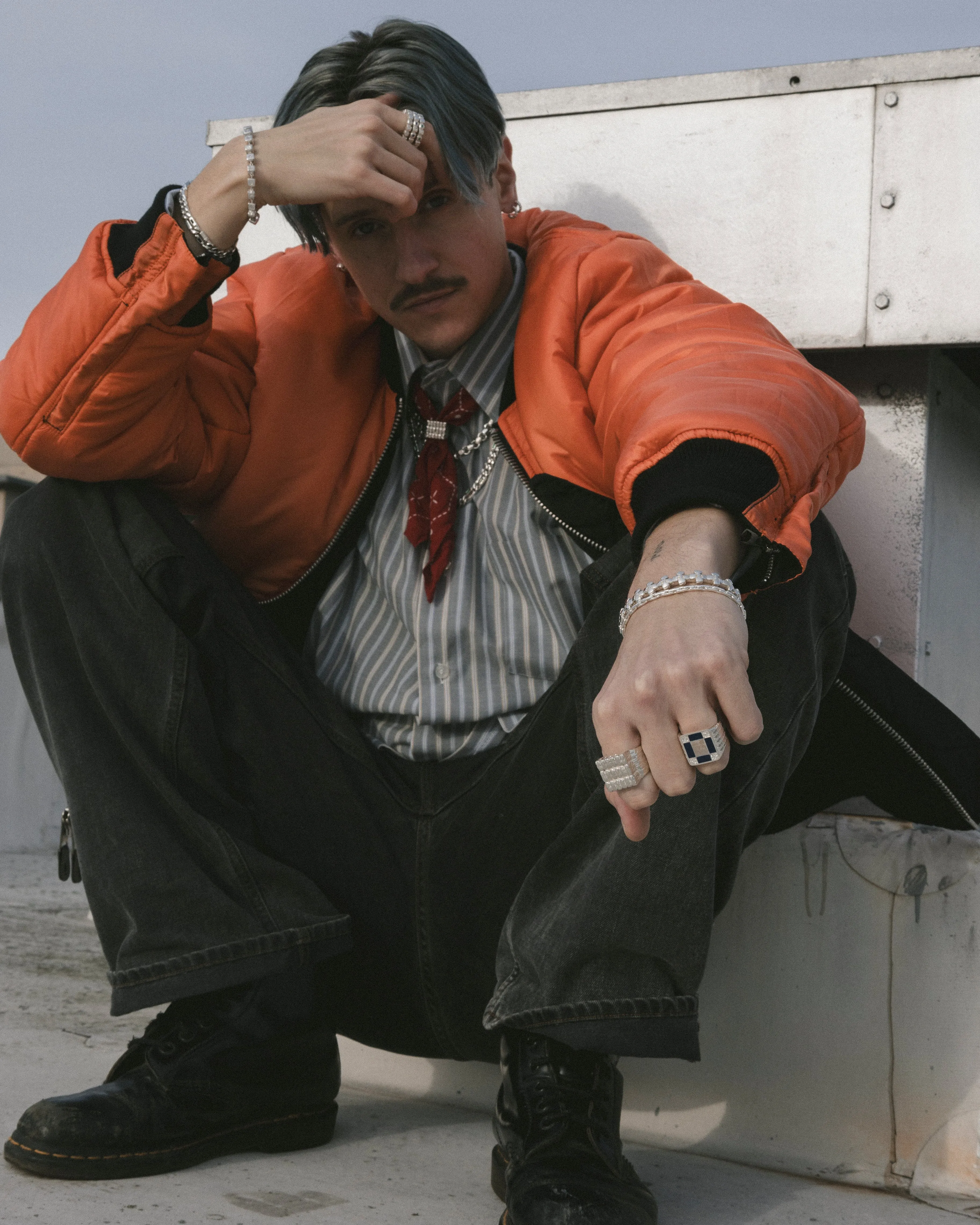 Cross Bangle (Silver 925) sold by MAPLE product image thumbnail 4