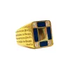 Prelude Signet (14K/Navy/Topaz) sold by MAPLE