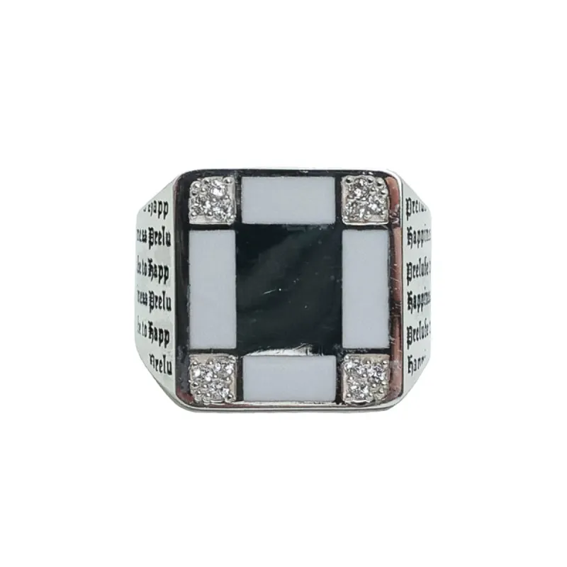Prelude Signet (Silver/White/Topaz) sold by MAPLE