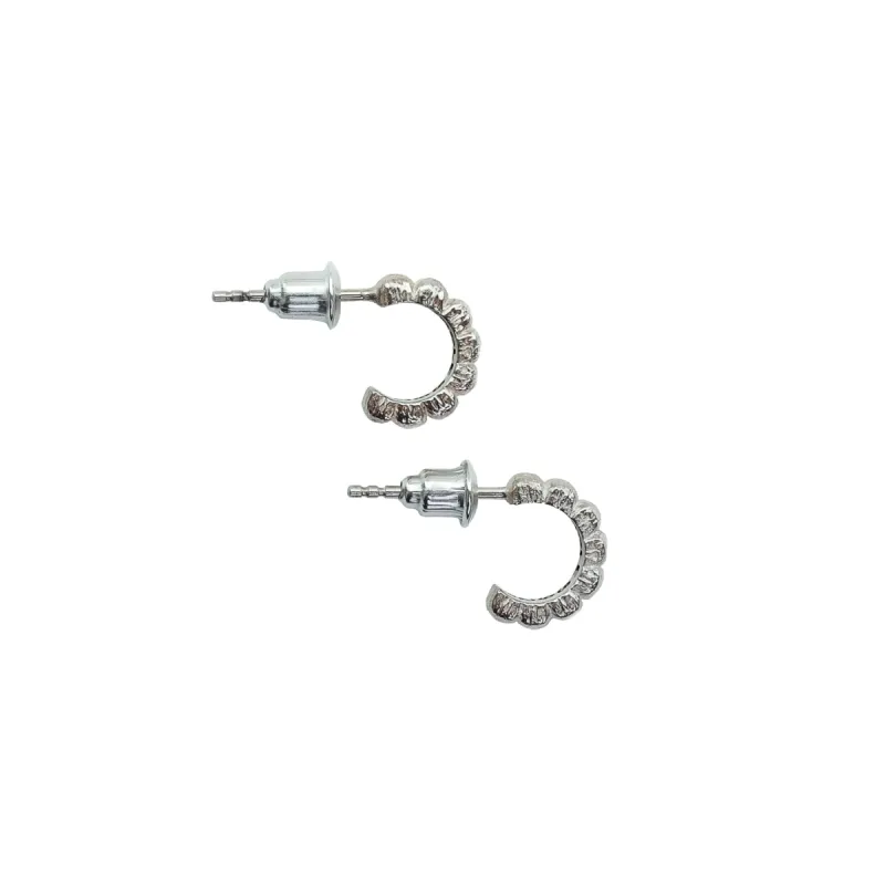 Mini Cookie Hoops (Silver 925) sold by MAPLE