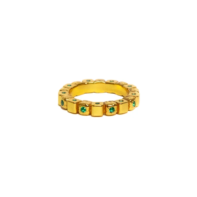Romi's Ring (14K Gold/Emerald) made by MAPLE