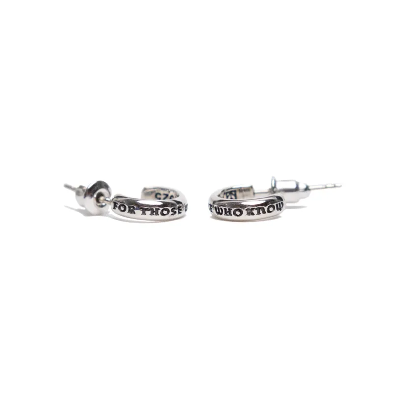 FTWK Mini Hoop Earrings (Silver 925) sold by MAPLE