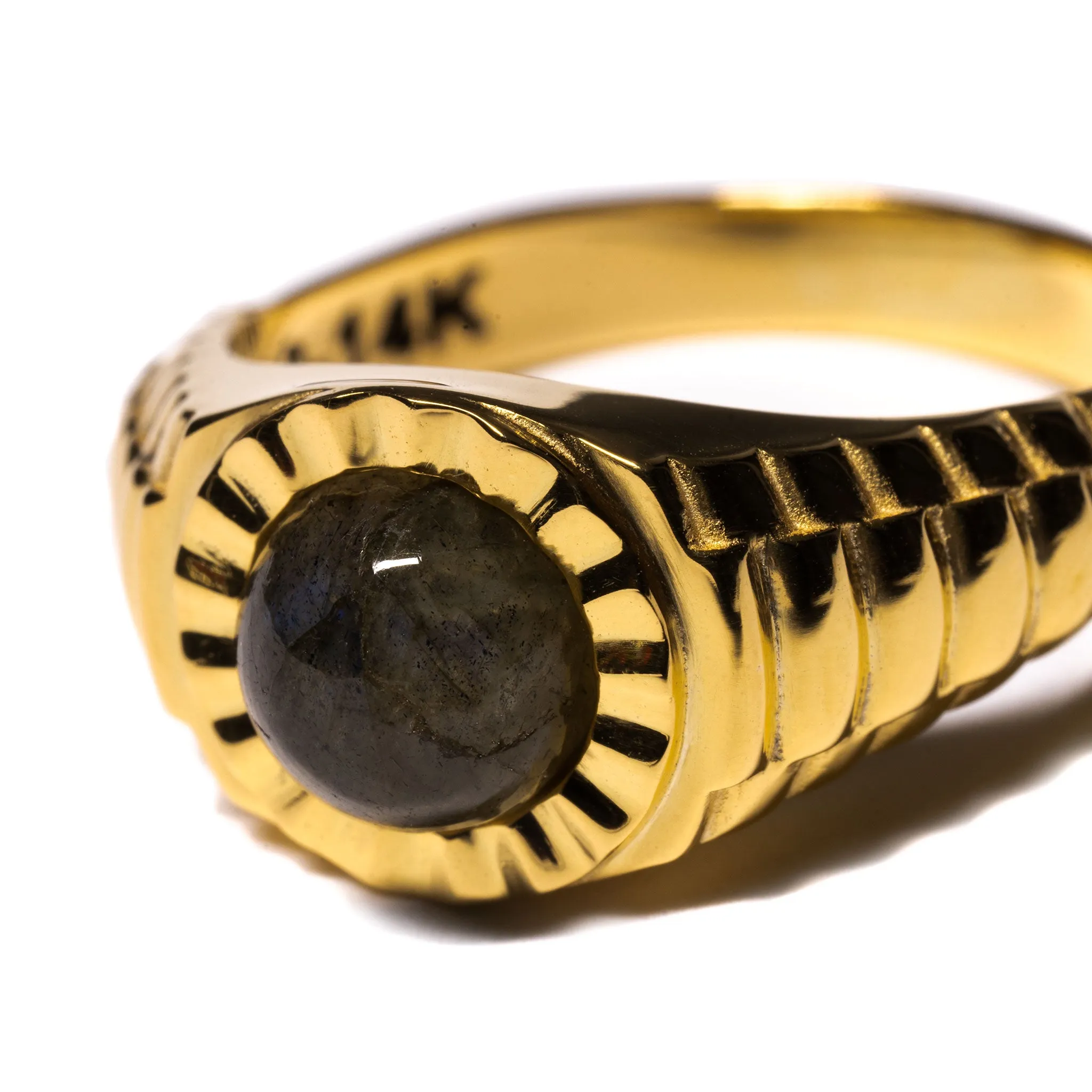 Jubilee Ring (14K Gold/Labradorite) sold by MAPLE product image thumbnail 2