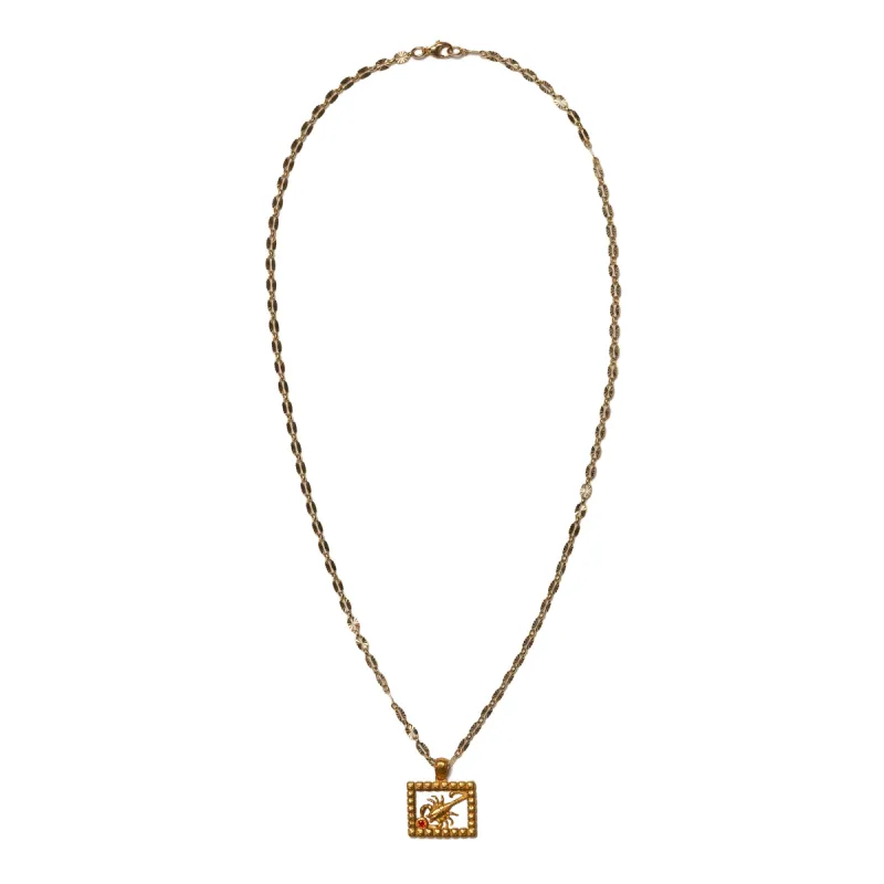 Scorpio Chain (14K/Zircon) sold by MAPLE