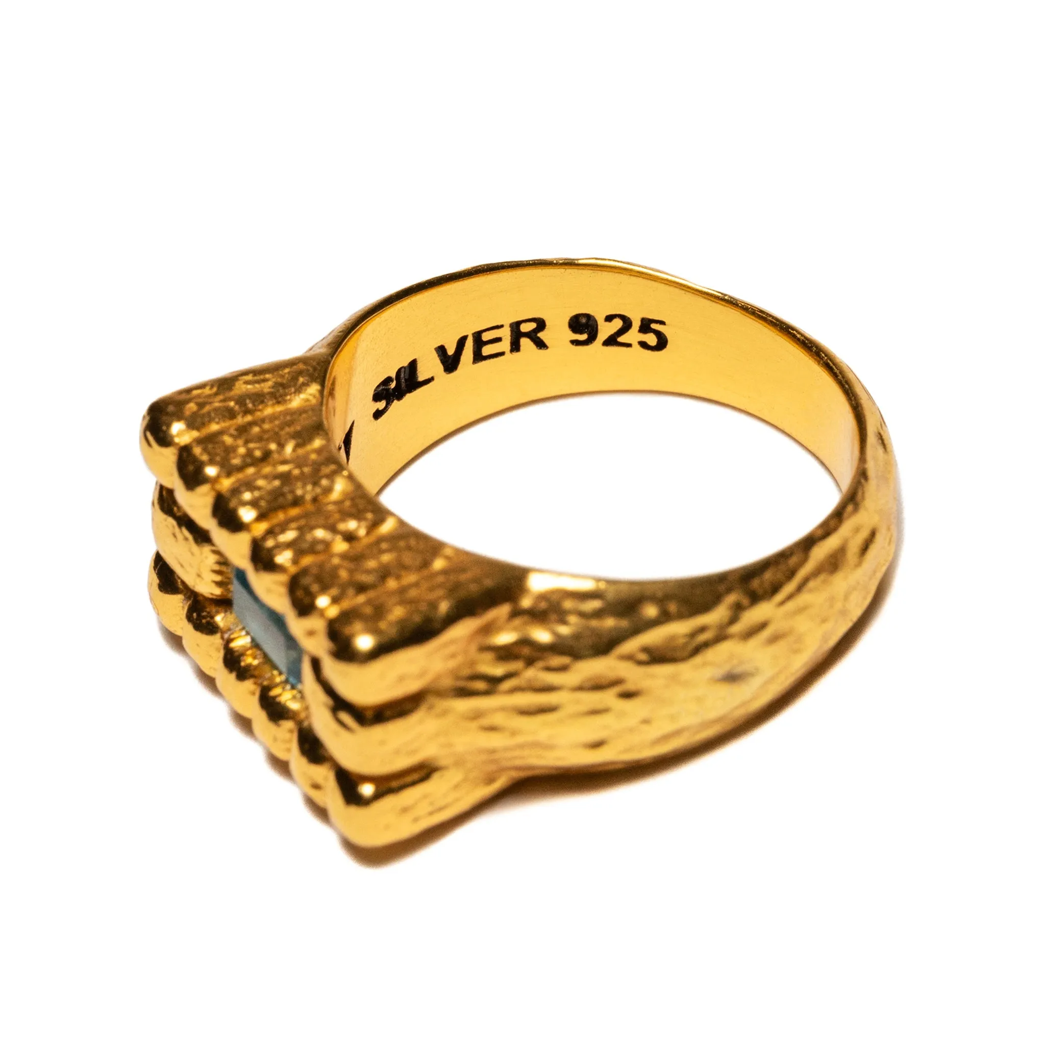 Lil Pool Signet (14K/Aquamarine) sold by MAPLE product image thumbnail 4