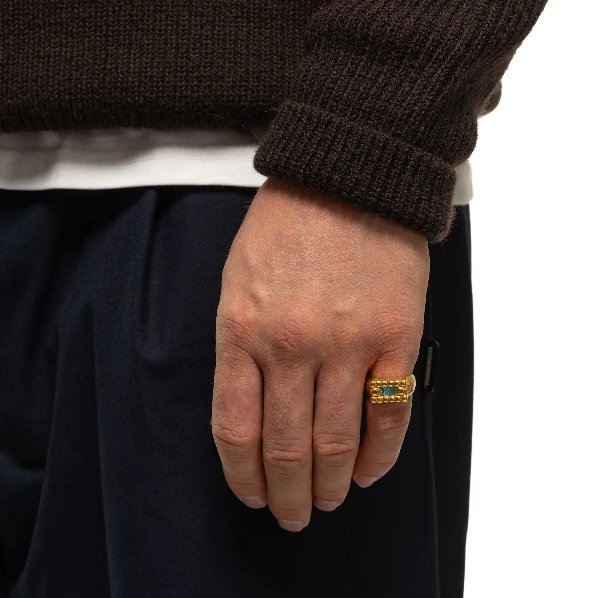 Lil Pool Signet (14K/Aquamarine) sold by MAPLE product image thumbnail 5