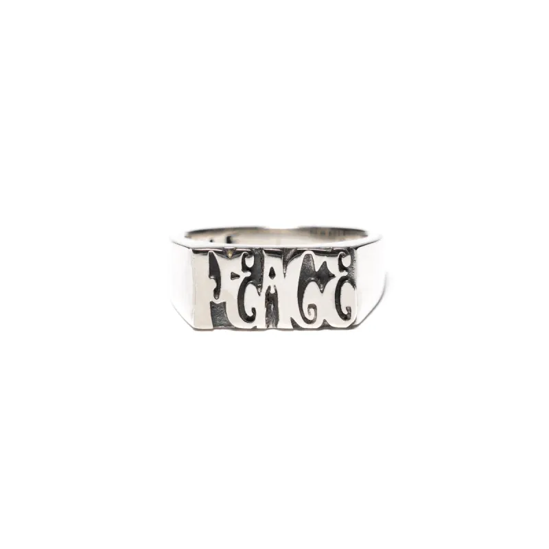 Word Peace Ring (Silver 925) sold by MAPLE