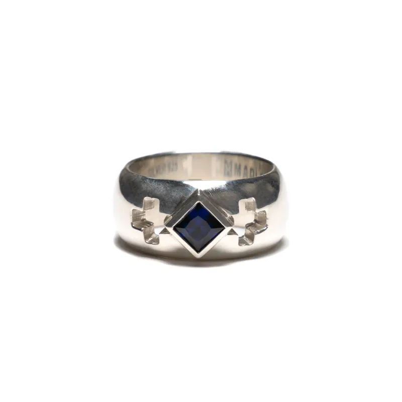Wednesday Ring (Silver/Sapphire) sold by MAPLE