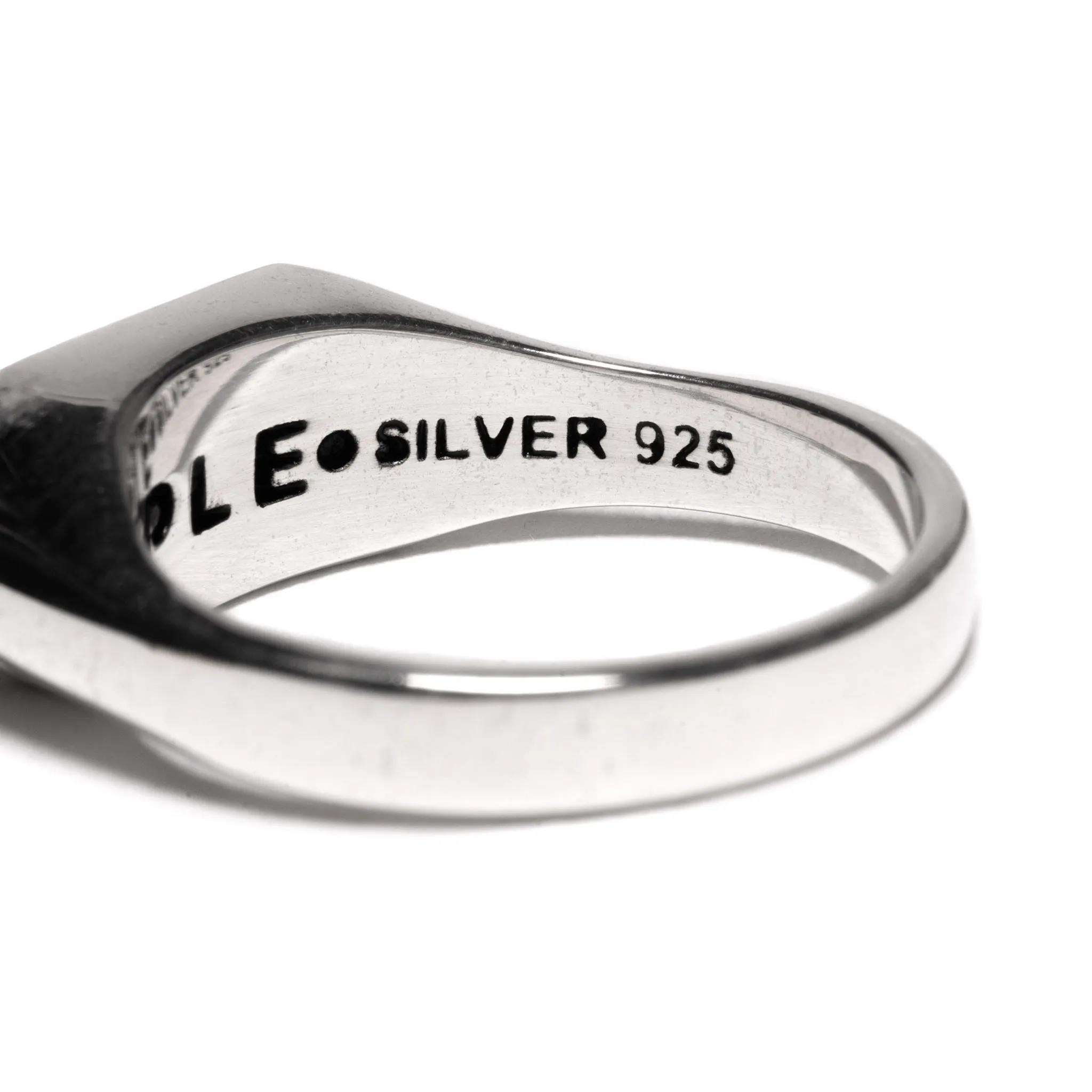 Unruly Ring (Silver/Resin/Onyx) sold by MAPLE product image thumbnail 4