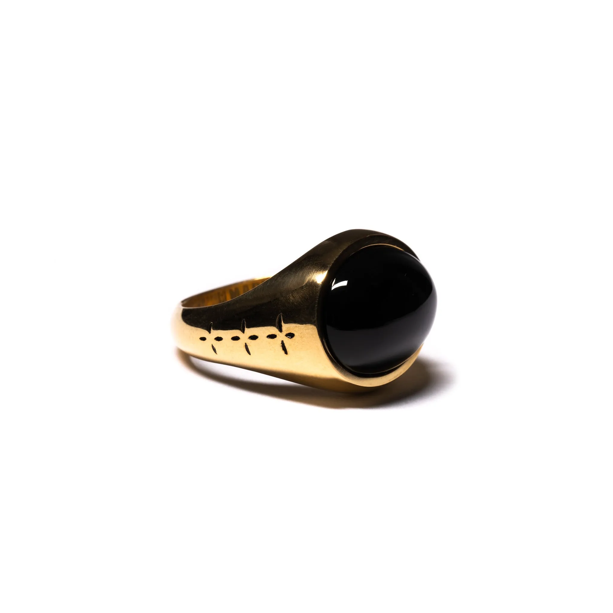 Tubby Ring (14K/Onyx) sold by MAPLE product image thumbnail 2